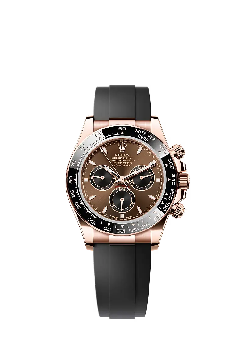 Rolex Cosmograph Daytona Oyster, 40 mm, Everose gold Ref.126515LN - Chocolate Dial Daytonas